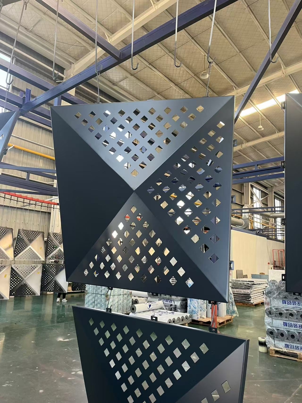 Fachadas de aluminio 3D