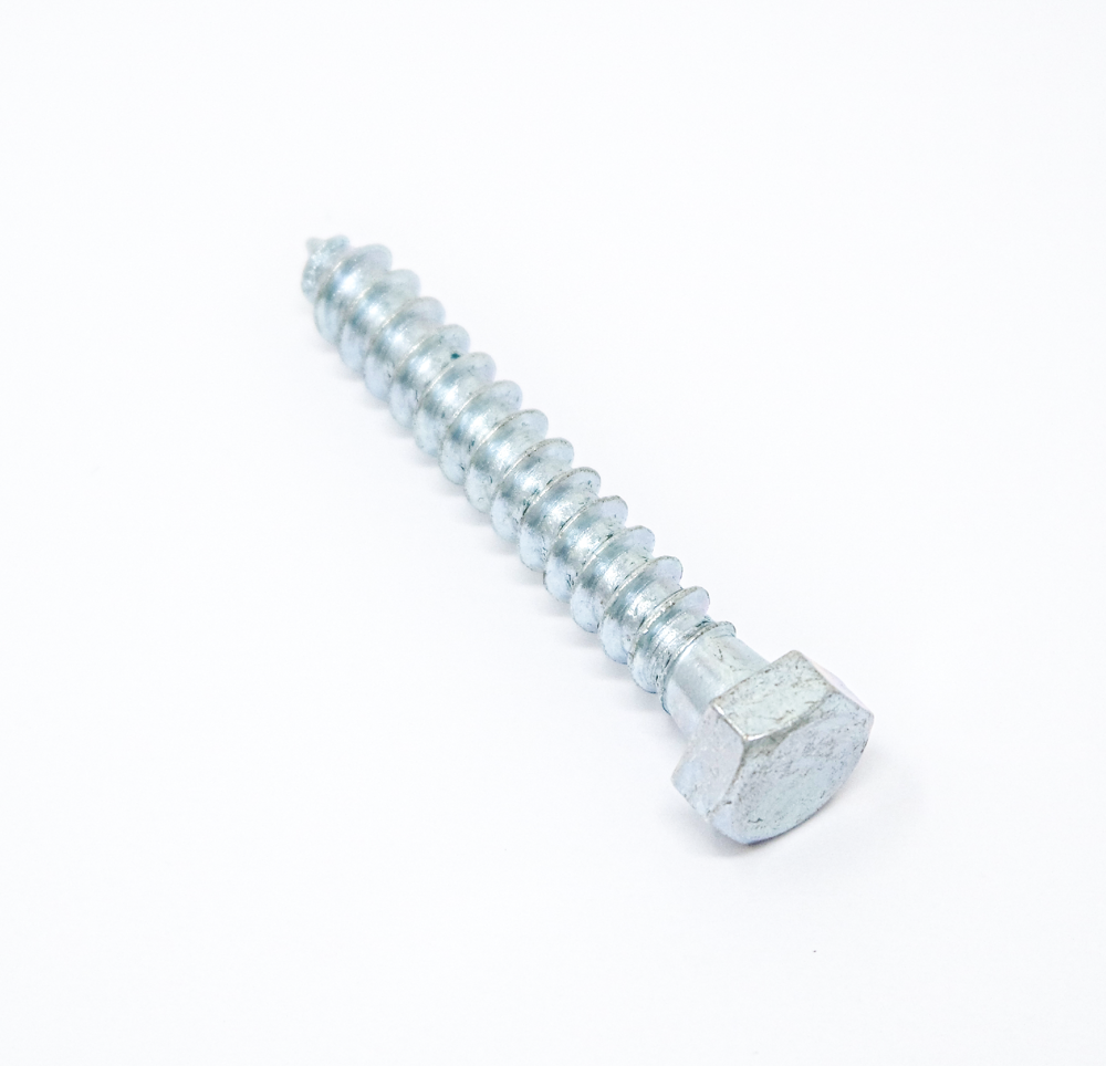 Tornillos tirafondo con hexagonal