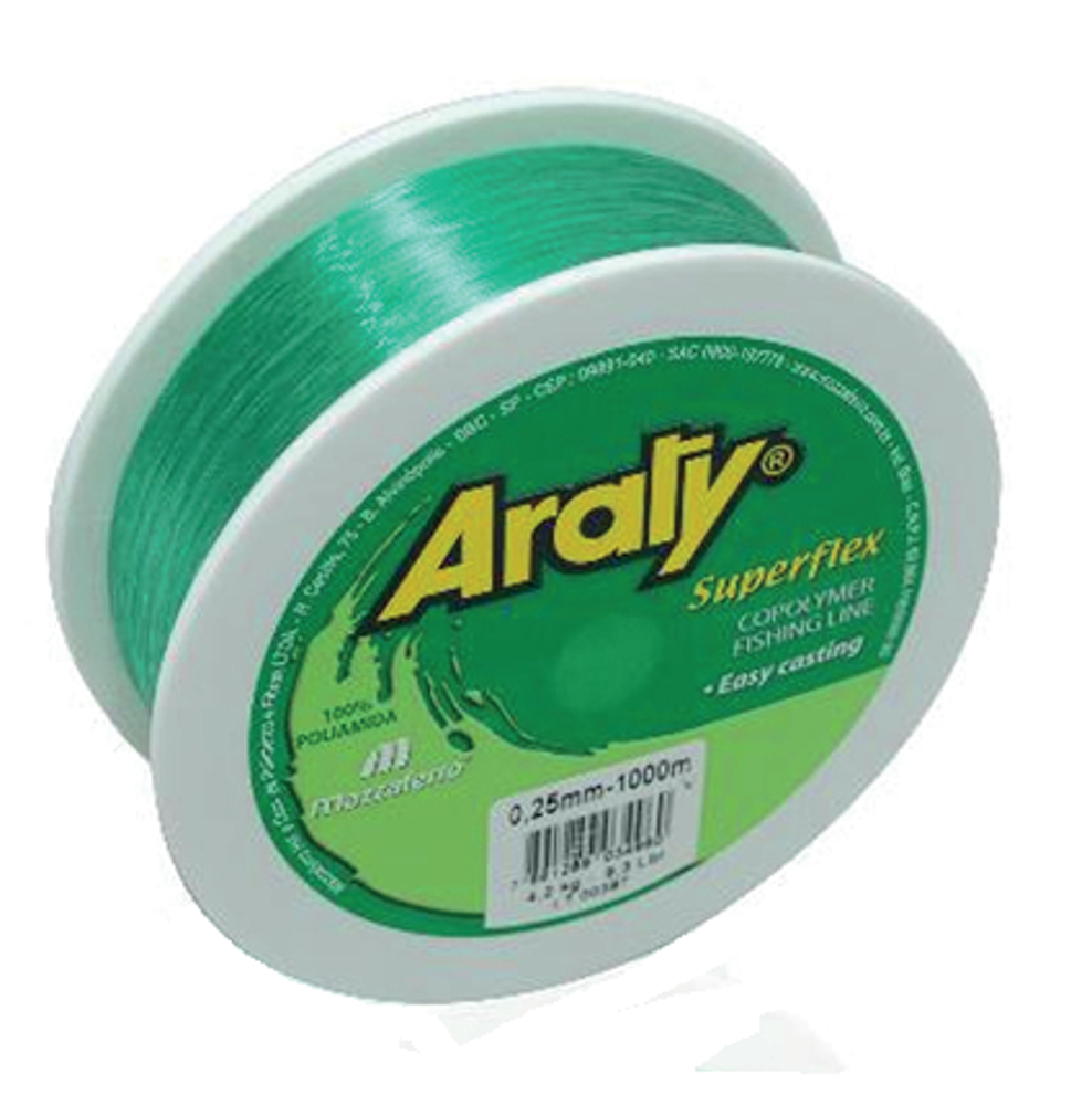 Nylon de pesca araty verde
