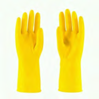 GUANTES DE GOMA PARA DAMAS